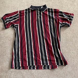 Men’s Vintage Striped Polo